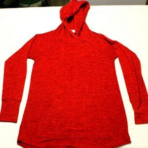 Lularoe Amber Hoodie size XS lightweight red